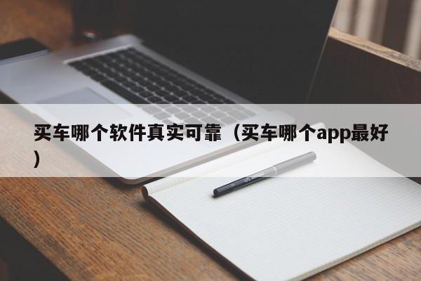 买车哪个软件真实可靠（买车哪个app最好）