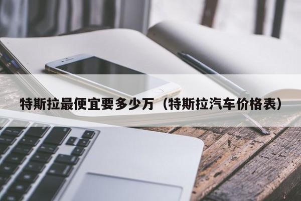 特斯拉最便宜要多少万（特斯拉汽车价格表）