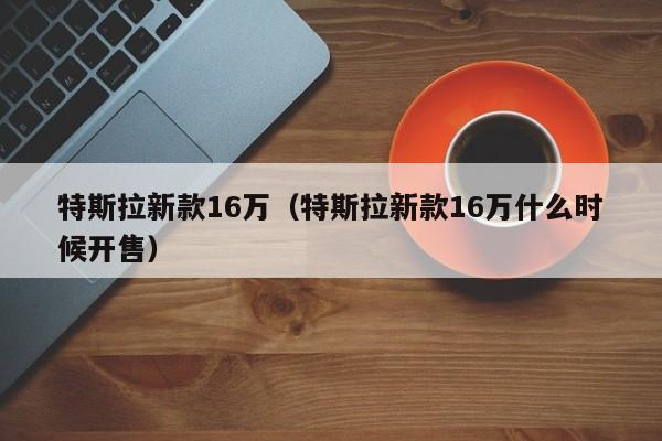 特斯拉新款16万（特斯拉新款16万什么时候开售）