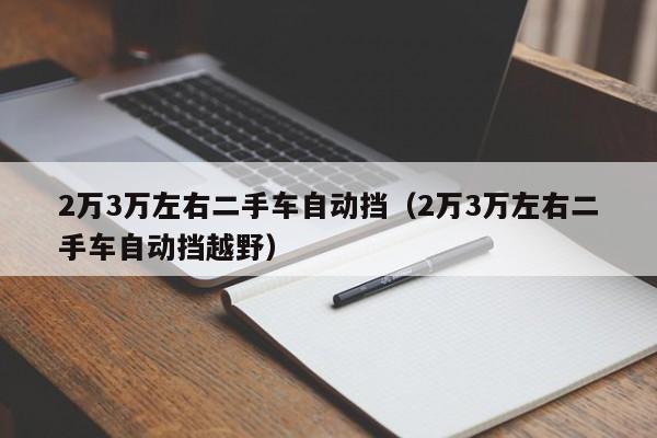 2万3万左右二手车自动挡（2万3万左右二手车自动挡越野）