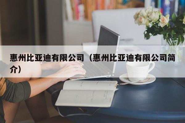 惠州比亚迪有限公司（惠州比亚迪有限公司简介）